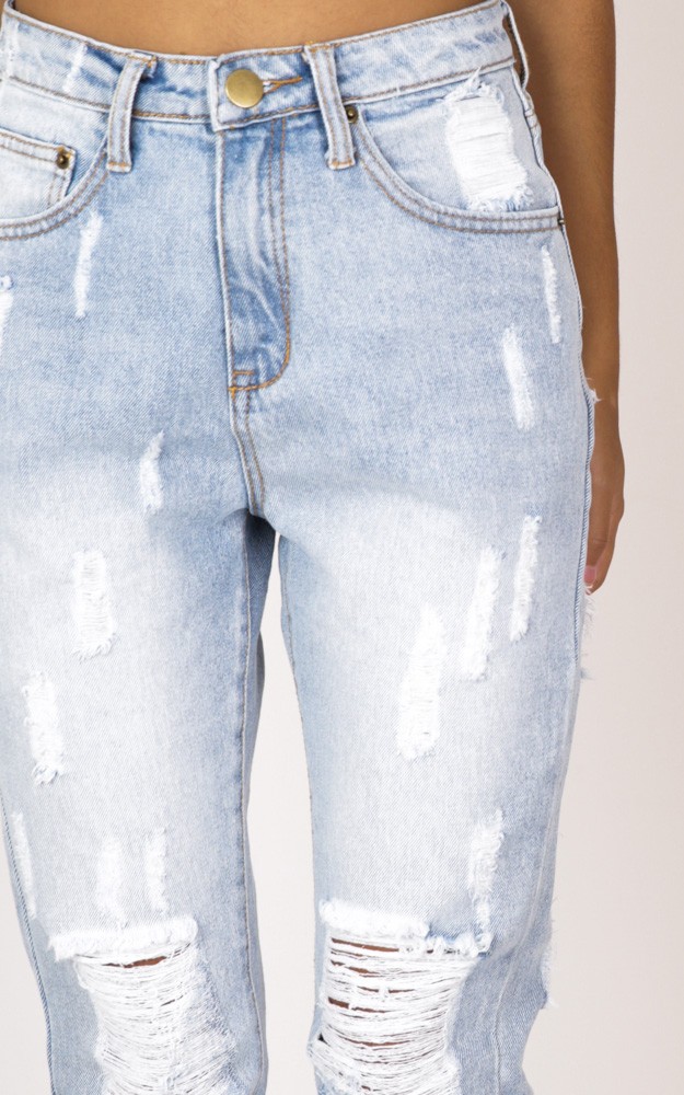Annabel Jeans in light wash | Showpo