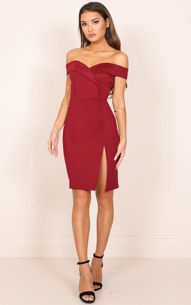 Wine Dress