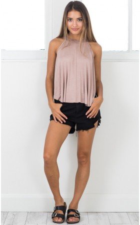 stay afloat top in mocha