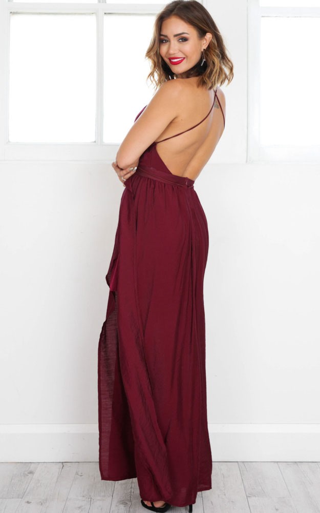 Wine Dress